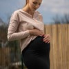 Tehotenská sukňa nad kolená